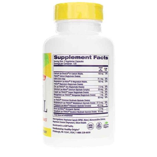 Chelated Multi Mineral Iron Free, HLO